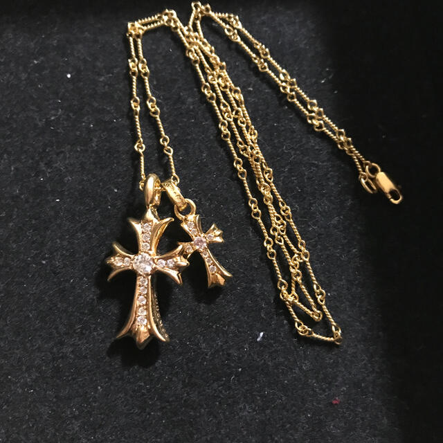 クロムハーツ ロールチェーン22K 去年購入 原本CHROME HEARTS