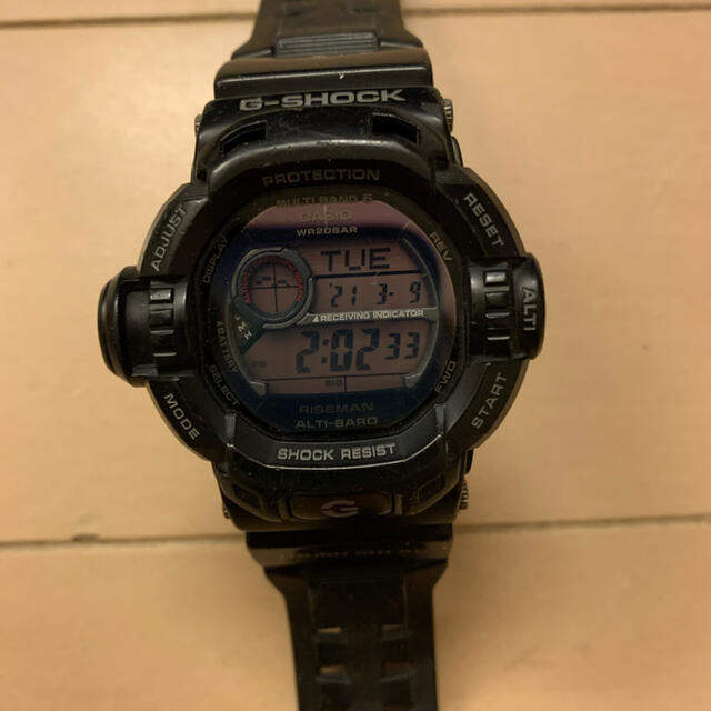 G-SHOCK 電波ソーラー　ブラック