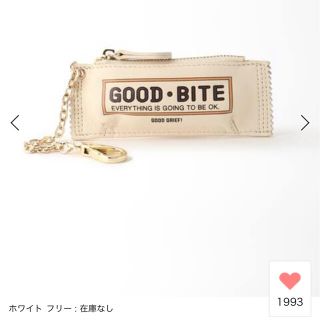 ドゥーズィエムクラス(DEUXIEME CLASSE)のGOOD GRIEF/グッド グリーフGOOD BITE MINI CASE  (キーホルダー)