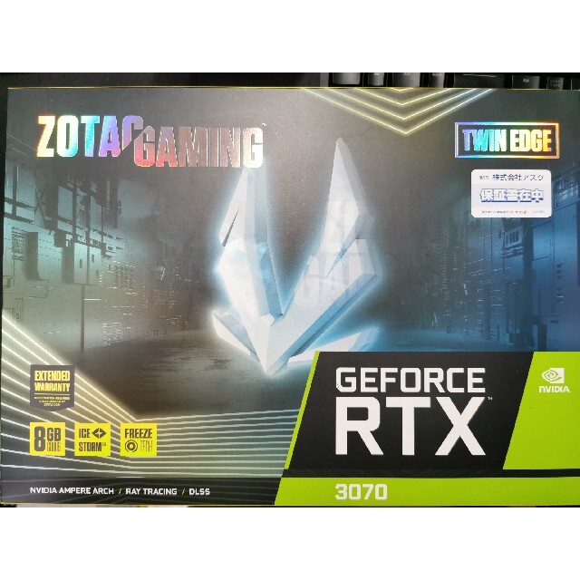 ZOTAC GAMING GeForce RTX 3070 Twin Edgeの通販 by くろべー's shop｜ラクマ 好評NEW