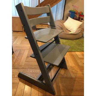 ストッケ(Stokke)のストッケ　トリップトラップ　ストームグレー(その他)