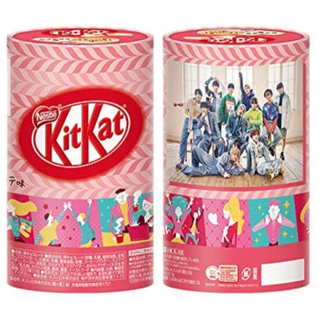 ２個セット！ネスレ日本 キットカット ミニ カフェラテJO1コラボパッケージ (菓子/デザート)