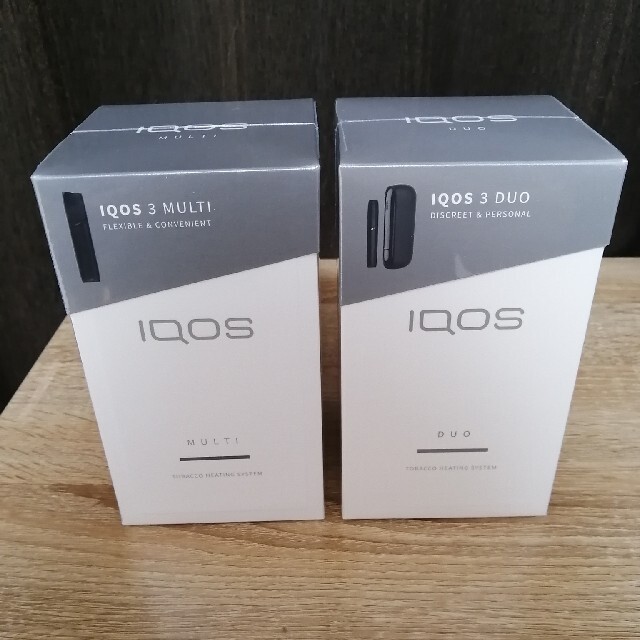 【新品未開封】IQOS3 DUO、IQOS3 MULTI ベルベットグレー