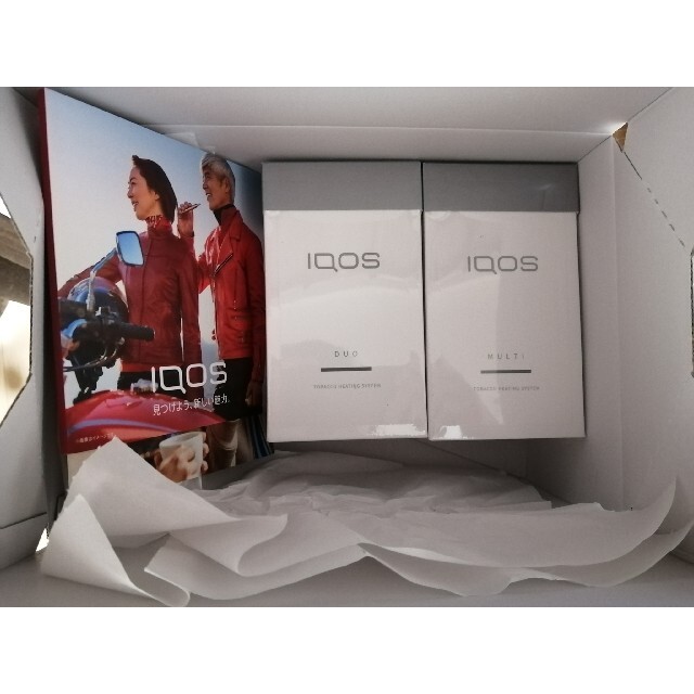 IQOS - 【新品未開封】IQOS3 DUO、IQOS3 MULTI ベルベットグレーの通販