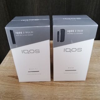 アイコス(IQOS)の【新品未開封】IQOS3 DUO、IQOS3 MULTI ベルベットグレー(その他)