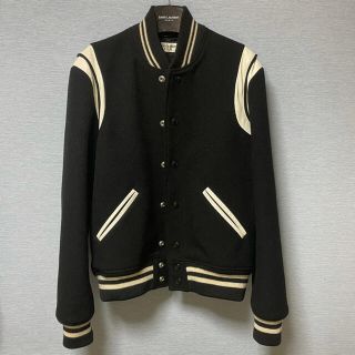 サンローラン(Saint Laurent)の【名作】Saint Laurent Paris Teddy Jacket 46(スタジャン)