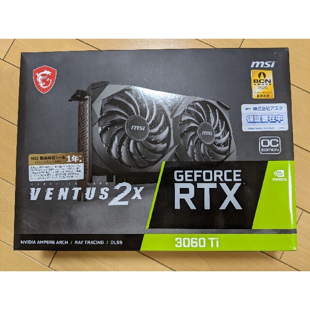 MSI GeForce RTX 3060 Ti VENTUS 2X OCV1 ②