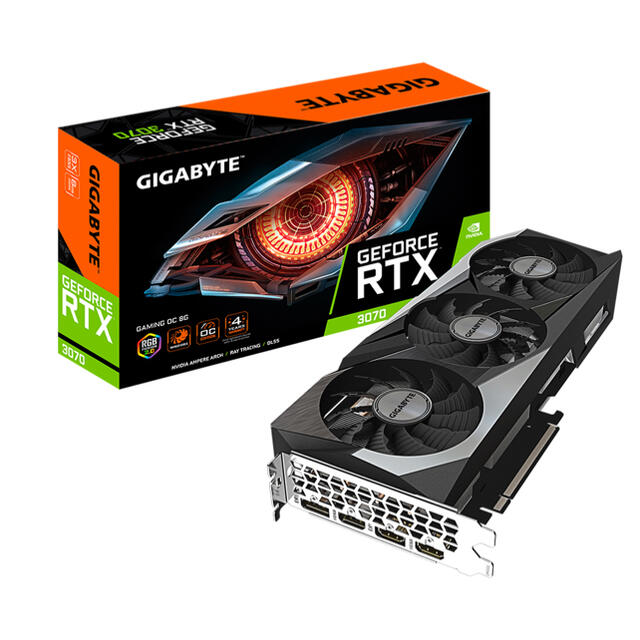 GIGABYTE RTX3070 GV-N3070GAMING OC-8GD