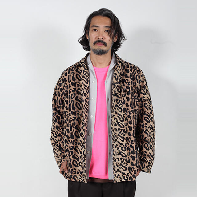 【新品】wacko maria LEOPARD ARMY SHIRT