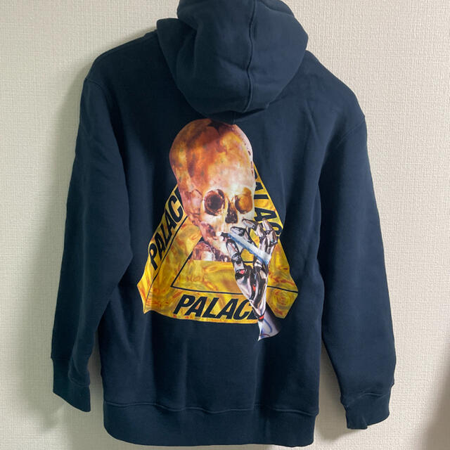 超美品 PALACE パレス パーカー XL ネイビー