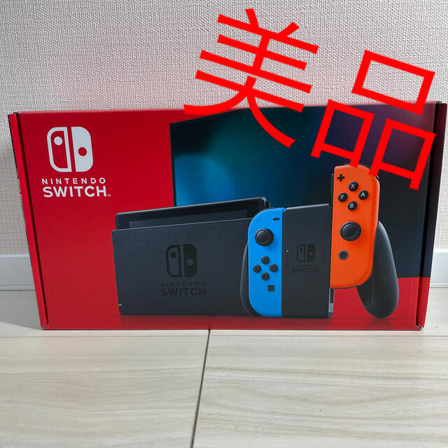 バッテリー Nintendo Switch - Switch ネオン 任天堂 本体 新型の通販 by ふーすけ's shop｜ニンテンドースイッチならラクマ カテゴリ