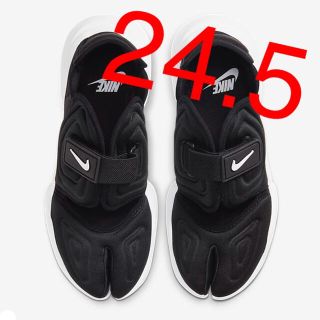 ナイキ(NIKE)のNIKE ナイキ AQUA RIFT アクアリフト 24.5 黒 ブラック 新品(スニーカー)