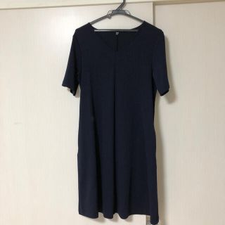ユニクロ(UNIQLO)のUNIQLO ワンピース レディース M(ひざ丈ワンピース)