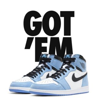 ナイキ(NIKE)のNIKE AIR JORDAN1 HIGH OG UNIVERSITY BLUE(スニーカー)