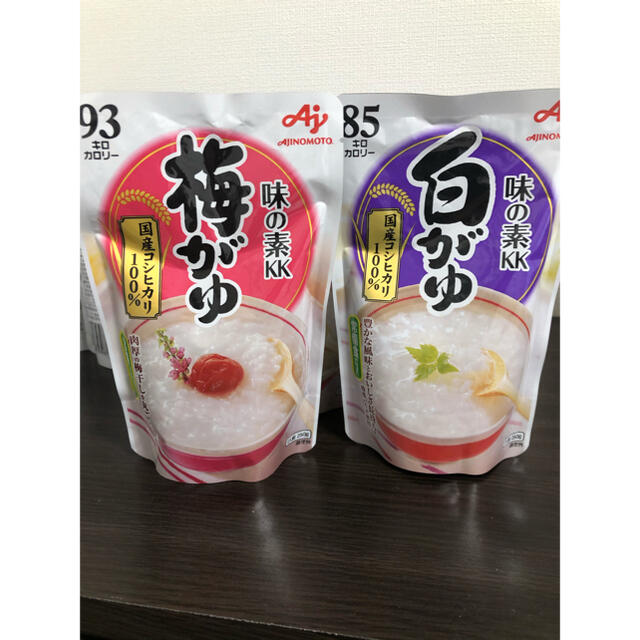 味の素(アジノモト)の味の素KKお粥セット 食品/飲料/酒の食品(米/穀物)の商品写真