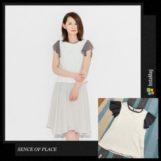 センスオブプレイスバイアーバンリサーチ(SENSE OF PLACE by URBAN RESEARCH)の美品！SENCE OF PLACE♡トップス(Tシャツ(半袖/袖なし))