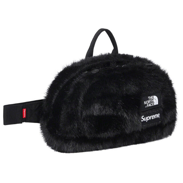 Supreme North Face Faux Fur Waist Bag