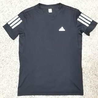 アディダス(adidas)の男児 adidas 黒 シンプルTシャツ(Tシャツ/カットソー)