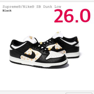 シュプリーム(Supreme)のSupreme®/Nike® SB Dunk Low(スニーカー)