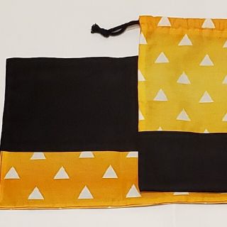 きょん様専用⭐巾着袋　ランチョンマット　　(バッグ/レッスンバッグ)