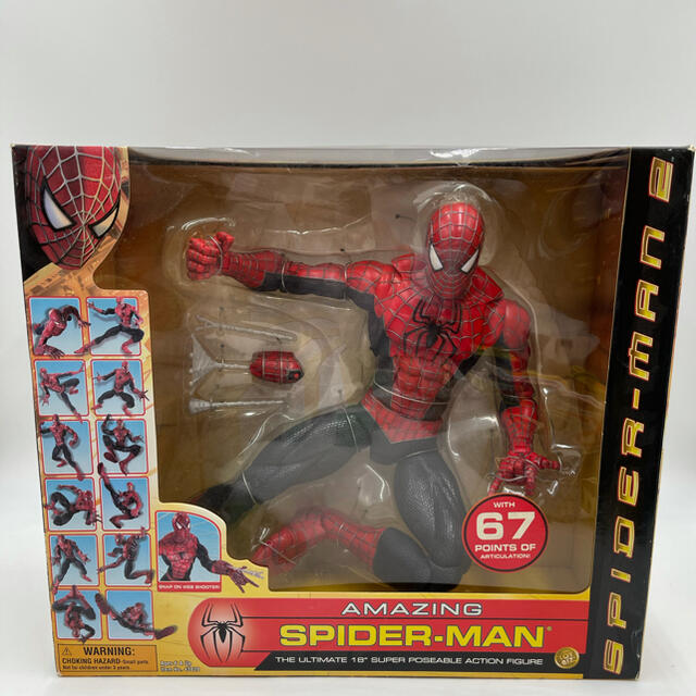 ★新品未使用★スパイダーマン 2 18インチ 67箇所可動 | フリマアプリ ラクマ