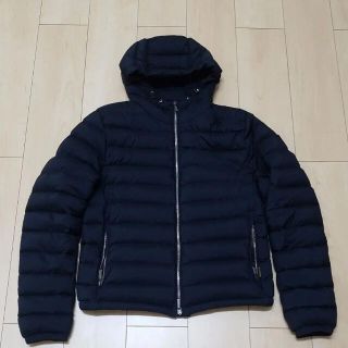 モンクレール(MONCLER)のMooRER ムーレー ダウンジャケット　ネイビー　48(ダウンジャケット)