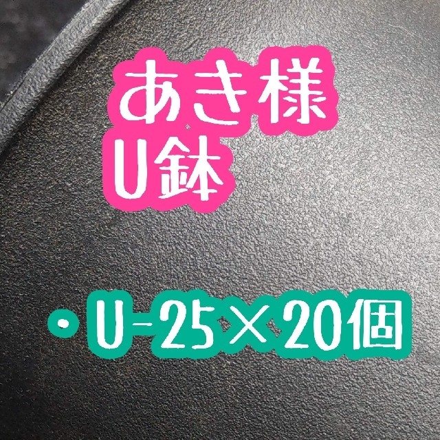 あき様 U鉢 ハンドメイドのフラワー/ガーデン(その他)の商品写真