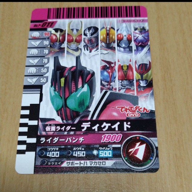 仮面ライダーディケイド 超アドベンチャーDVD 守れ!てれびくんの世界 未開封