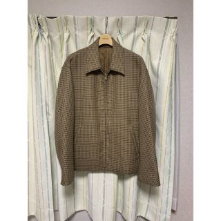 AURALEE ガンクラブチェックブルゾン17AW(ブルゾン)