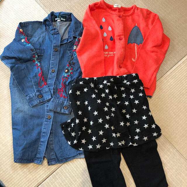 子供服女の子10着まとめ売りサイズ120 キッズ/ベビー/マタニティのキッズ服女の子用(90cm~)(その他)の商品写真