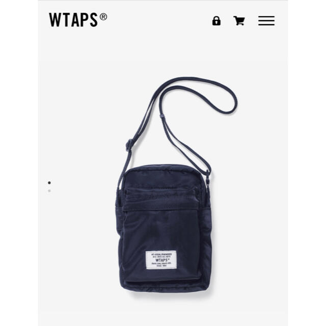 21SS WTAPS RECONNAISSANCE POUCH BLACK ショルダーバッグ