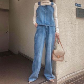 アメリヴィンテージ(Ameri VINTAGE)のameri vintage 完売デニムセットアップ(サロペット/オーバーオール)