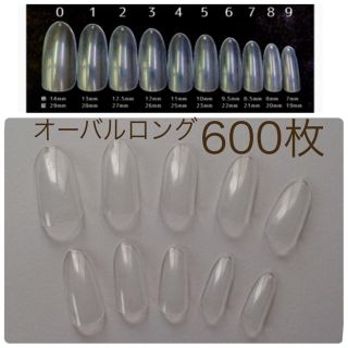 高品質❤️600枚 ロングオーバル