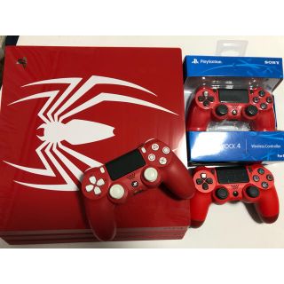 プレイステーション4(PlayStation4)のPS4pro Spider-Man Limited Edition(家庭用ゲーム機本体)