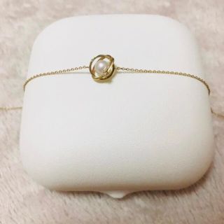 スタージュエリー(STAR JEWELRY)のスタージュエリー パール ダイヤモンド ブレスレット K10(ブレスレット/バングル)