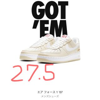 ナイキ(NIKE)のナイキ　エアフォース1 '07 popcorn(スニーカー)