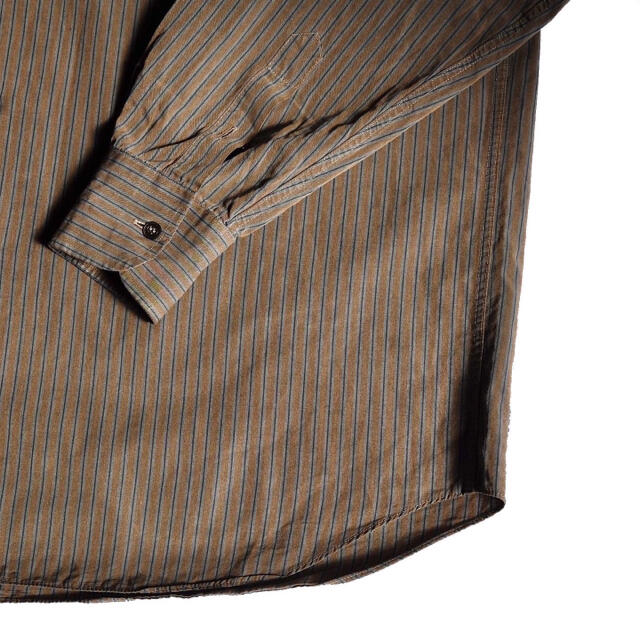 Giorgio Armani(ジョルジオアルマーニ)のGIORGIO ARMANI stripe shirt﻿ ジョルジオアルマーニ メンズのトップス(シャツ)の商品写真