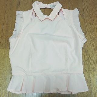 ティティアンドコー(titty&co)のフリルシャツ♡hanakoさま専用(シャツ/ブラウス(半袖/袖なし))