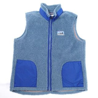 パタゴニア(patagonia)の■patagonia 　フリースベスト　キッズ　ブルー　キッズL(その他)