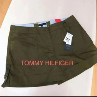 トミーヒルフィガー(TOMMY HILFIGER)のTOMMY HILFIGER❤︎カーキ色キュロット ショートパンツ 新品(キュロット)