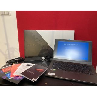 エイスース(ASUS)のASUS ROG Zephyrus G14 GA401IU-R7G1660TGL(ノートPC)