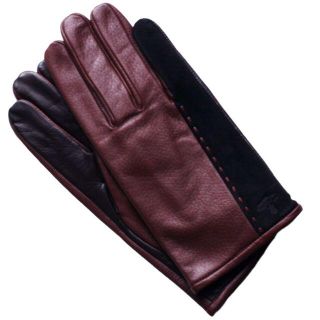 ヴィヴィアンウエストウッド(Vivienne Westwood)の25cm メンズ トリミング スマホ こげ茶 革 手袋 ヴィヴィアン 新品(手袋)