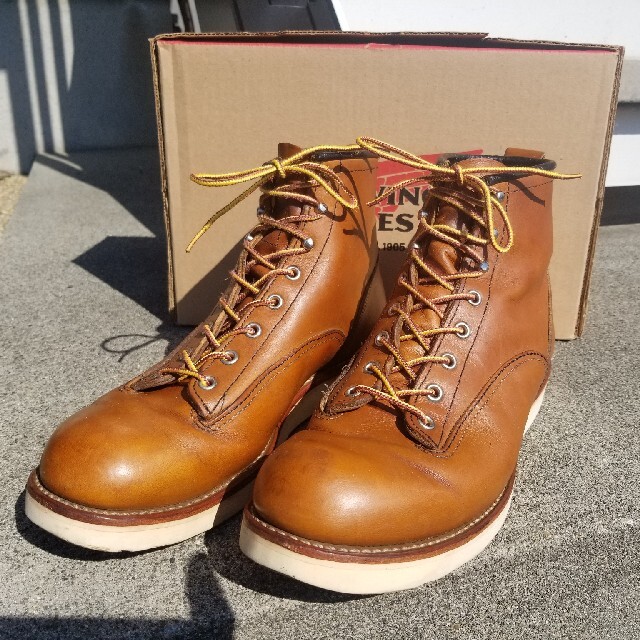 REDWING - (リペア済)レッドウィング 2904 ラインマン 9.5D(27.5cm)の