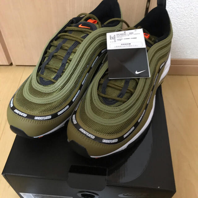 新品未使用 UNDEFEATED NIKE AIR MAX 97 27.5