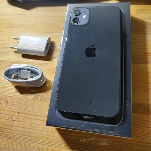人気商品!】 iPhone 海外版 Simフリー 64GB Black, 11, iPhone