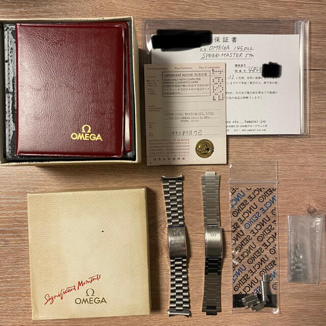 Omega Speedmaster 5th 145.022 オメガ　下がりr