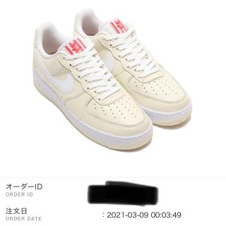 ナイキ(NIKE)のNike air force1 ポップコーン　25cm(スニーカー)