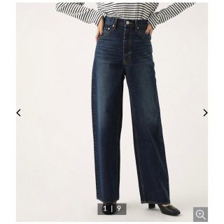 アズールバイマウジー(AZUL by moussy)の最終値下げ！アズールバイマウジー　HIGH WAIST DENIM WIDE(デニム/ジーンズ)