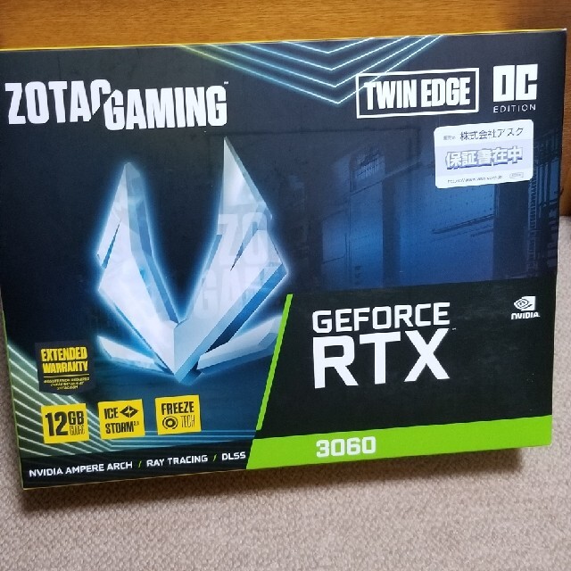 GeForce ZOTAC GeForce RTX 3060 NVIDIAPC/タブレット