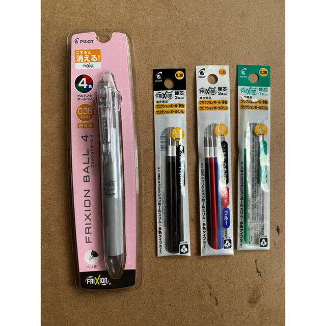 Pilot フリクション4色ボールペン0 38 ボディーカラー グラデーションシルバー 替芯の通販 By みゆしかさゆ S Shop パイロットならラクマ Pilot フリクション4色ボールペン0 38 ボディーカラー グラデーションシルバー 替芯の通販 By みゆしかさゆ S Shop パイロットならラクマ
